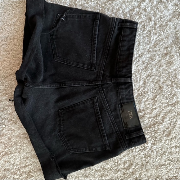 Zara high waisted denim shorts - Picture 5 of 5